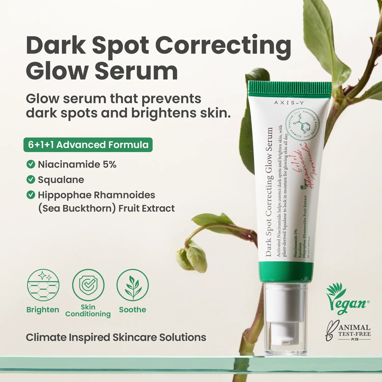 AXIS - Y Dark Spot Correcting Glow Serum 50mL - Palace Beauty