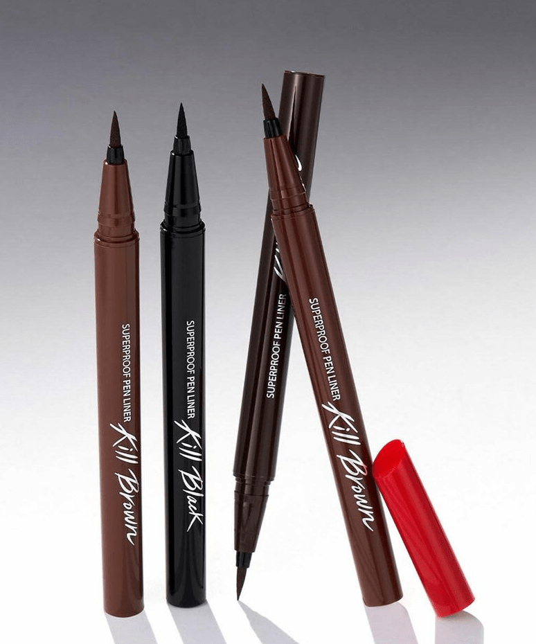 CLIO Superproof Pen Liner Kill Black/Kill Brown - Palace Beauty