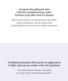 d'Alba Waterful Tone Up Sun Cream Purple 50mL - Palace Beauty