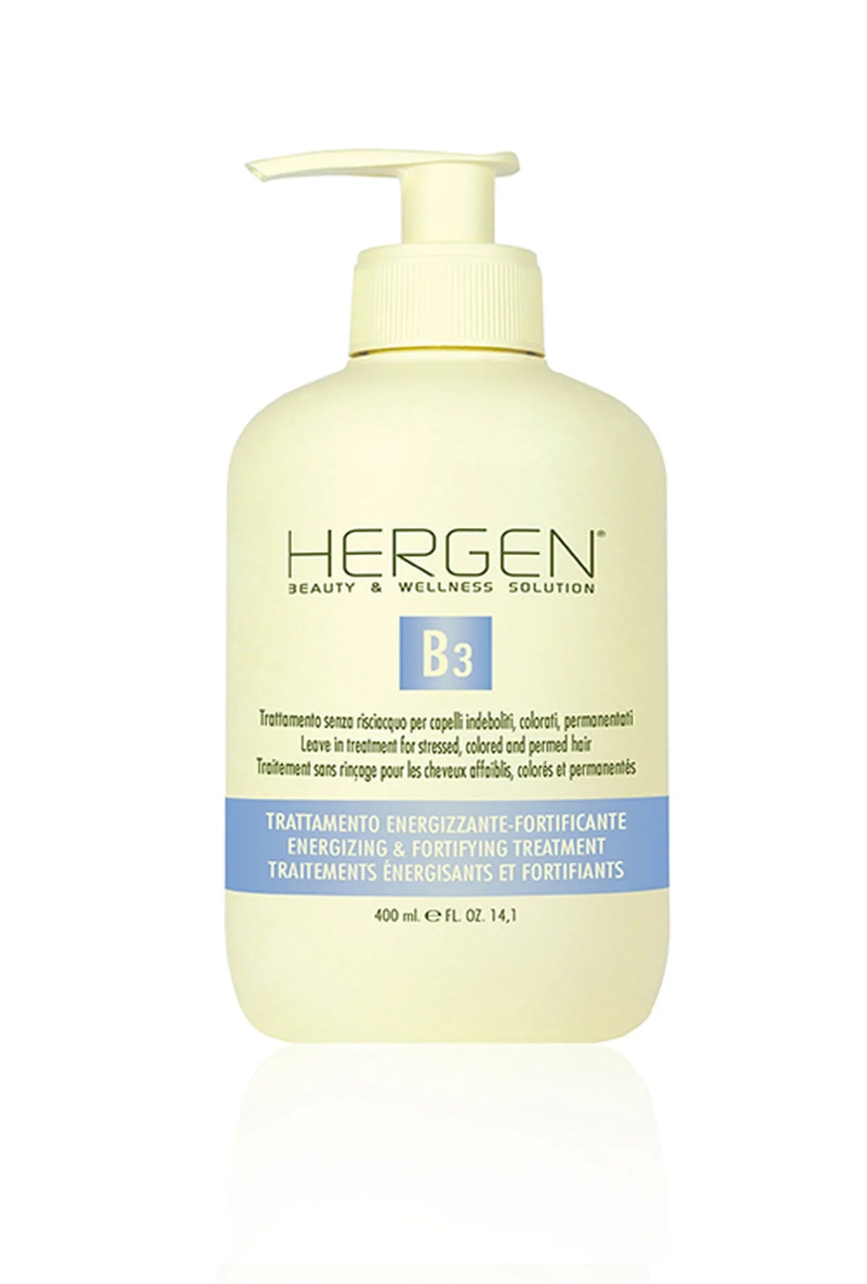 HERGEN B3 LEAVE IN TREATMENT 400ML - Palace Beauty
