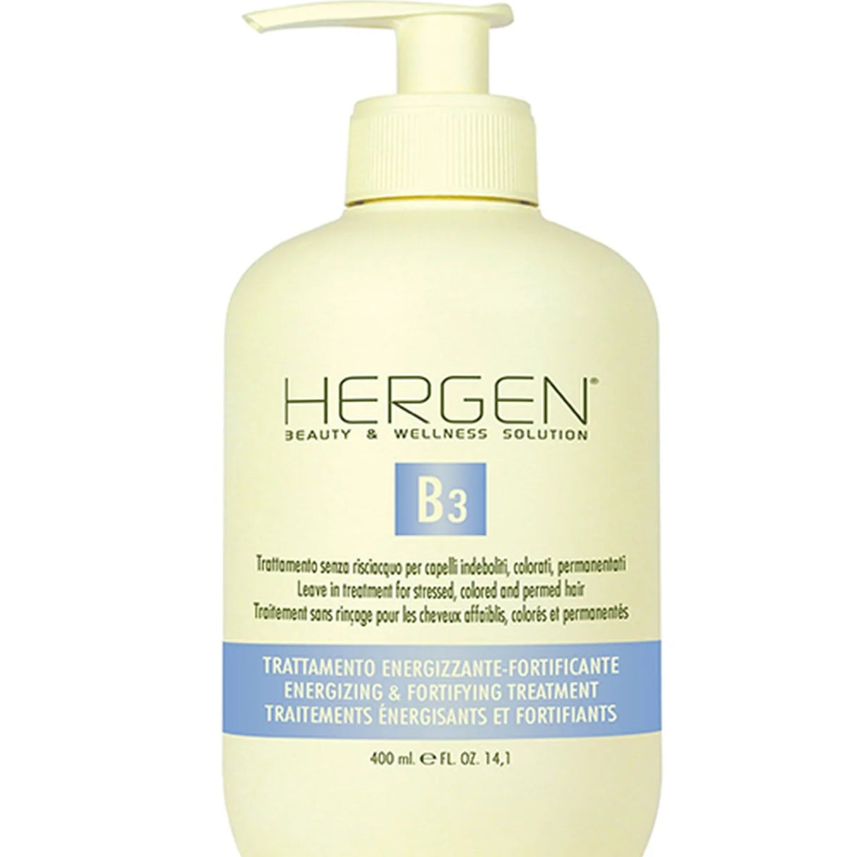 HERGEN B3 LEAVE IN TREATMENT 400ML - Palace Beauty
