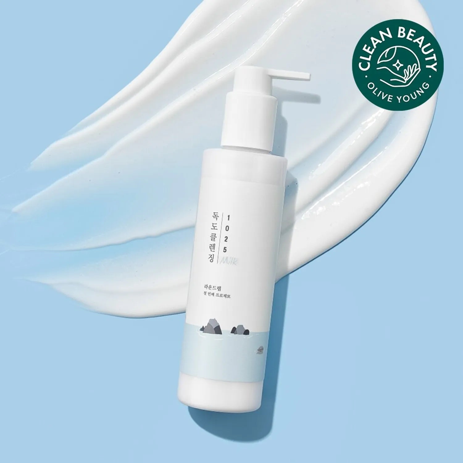 ROUND LAB 1025 Dokdo Cleansing Milk 200mL - Palace Beauty