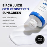 Round Lab Birch Juice Moisturizing Sun Cream 50ml OTC(US FDA Standard) SPF45 - Palace Beauty