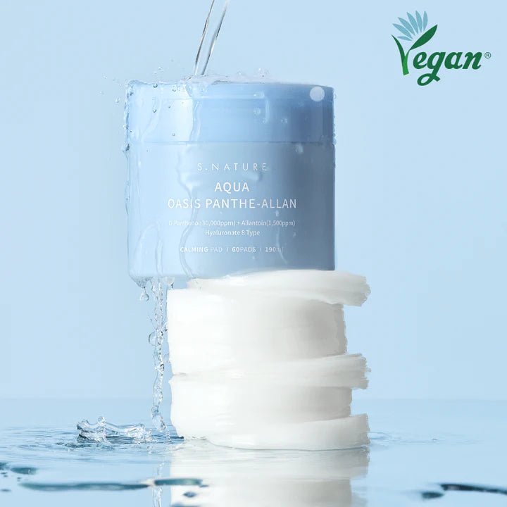 S.NATURE Aqua Oasis Panthe - Allan Calming Pad 60pcs - Palace Beauty