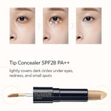 The Saem Cover Perfection Ideal Concealer Duo - Palace Beauty