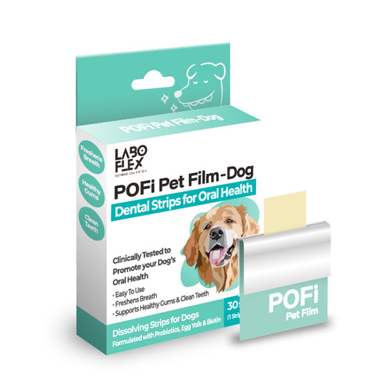 [Laboflex] Pofi Pet Film Strip - Dog Dental Strip for Oral Health (30strips/1strip(50mg))