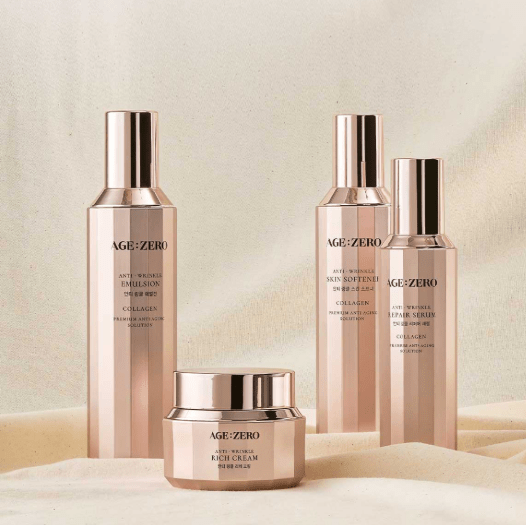 [AGEZERO] Buy 3 Set of Toner,Emulsion,Cream & Get Serum+Eye Cream FREE - Palace Beauty