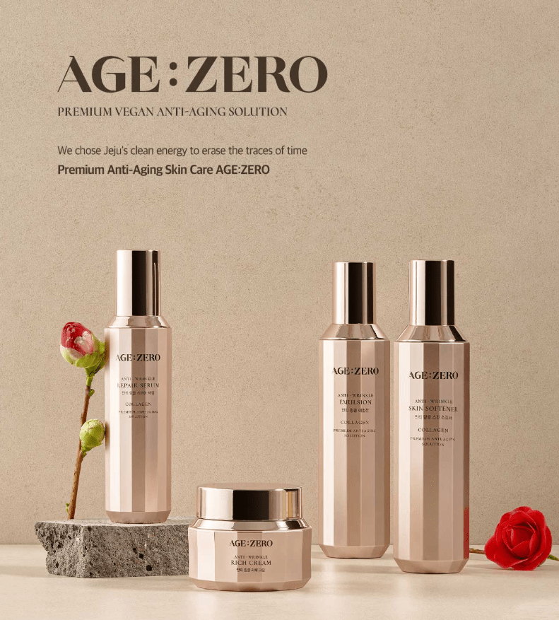 [AGEZERO] Buy 3 Set of Toner,Emulsion,Cream & Get Serum+Eye Cream FREE - Palace Beauty