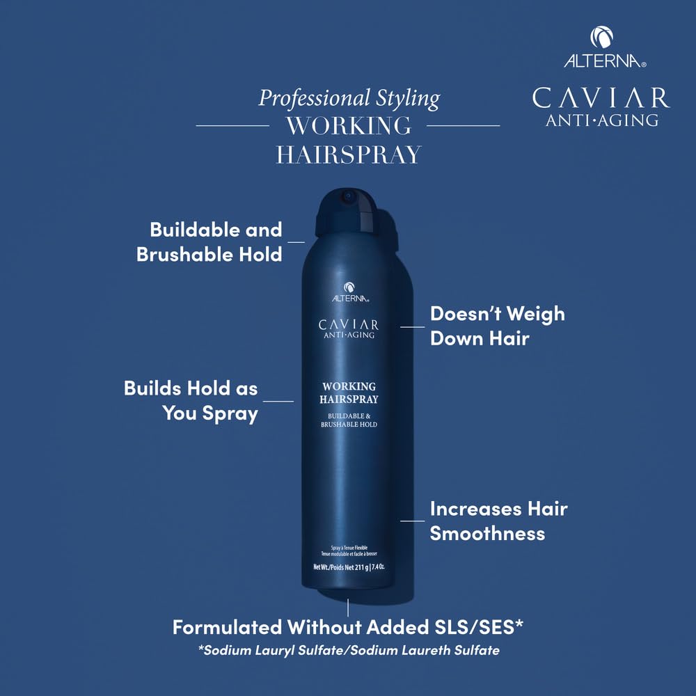 [Alterna] CAVIAR Anti - Aging Working Hairspray - Palace Beauty
