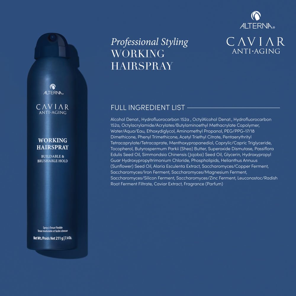 [Alterna] CAVIAR Anti - Aging Working Hairspray - Palace Beauty