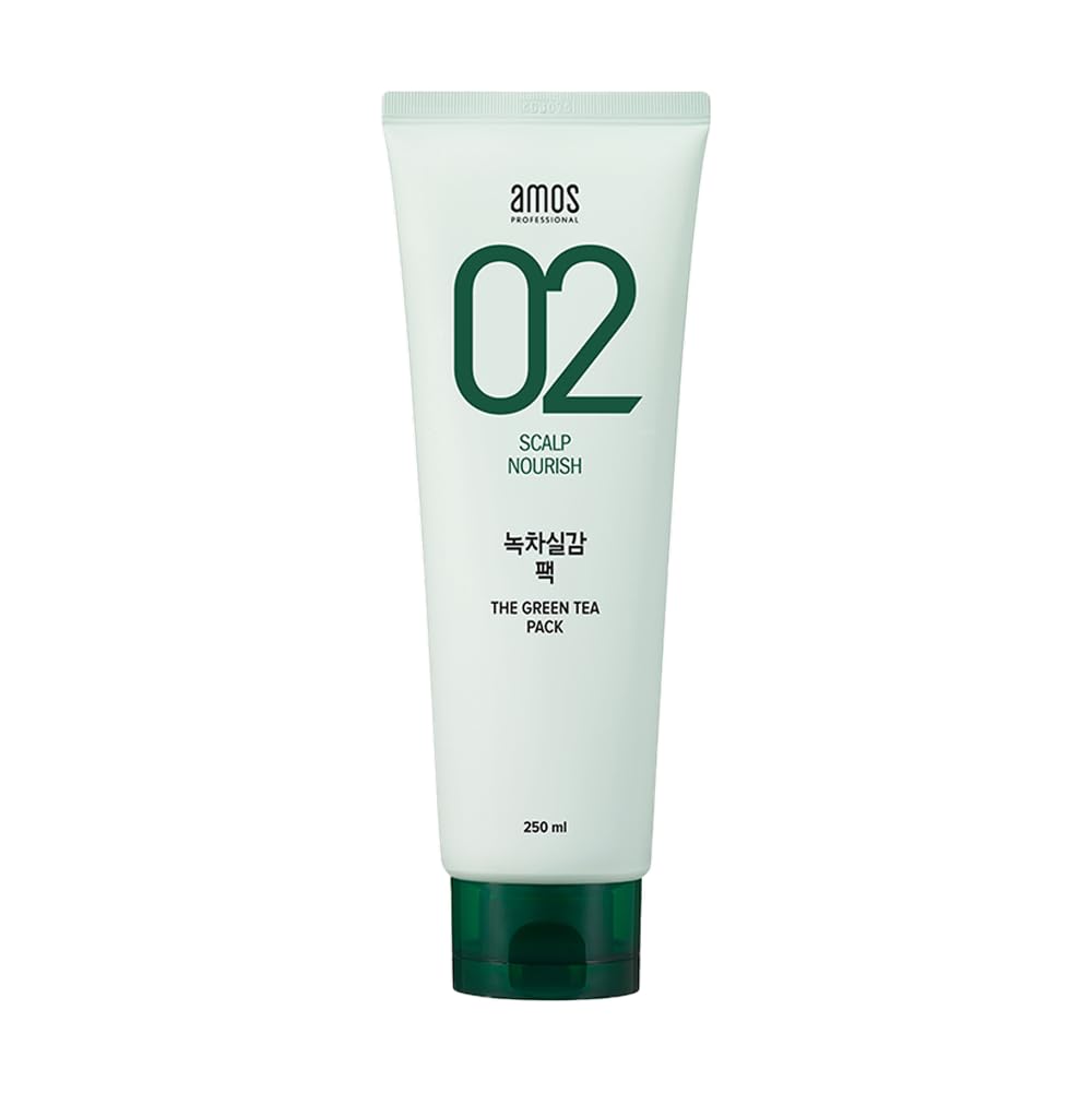 [AMOS] Professional The Green Tea Hair&Scalp Pack (250ml/8.4fl.oz) - Palace Beauty
