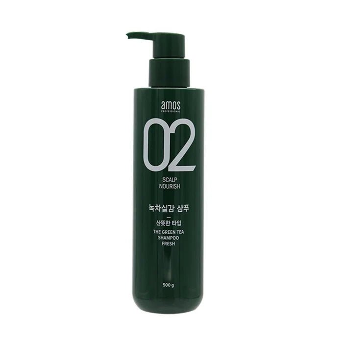 [AMOS] PROFESSIONAL The Green Tea Shampoo (500ml/16.9fl.oz) - Palace Beauty
