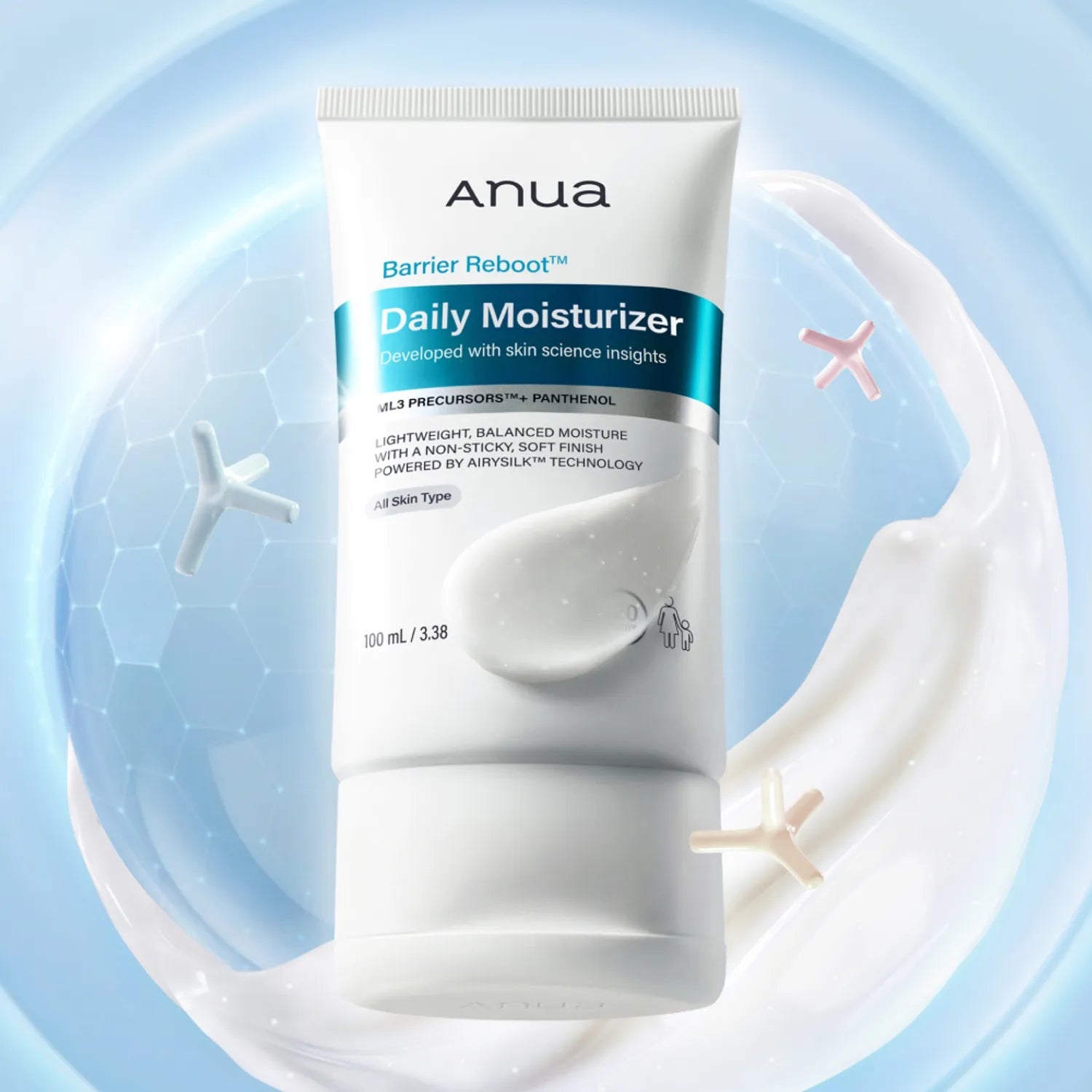 [Anua] Barrier Reboot Daily Moisturizer (100ml) - Palace Beauty