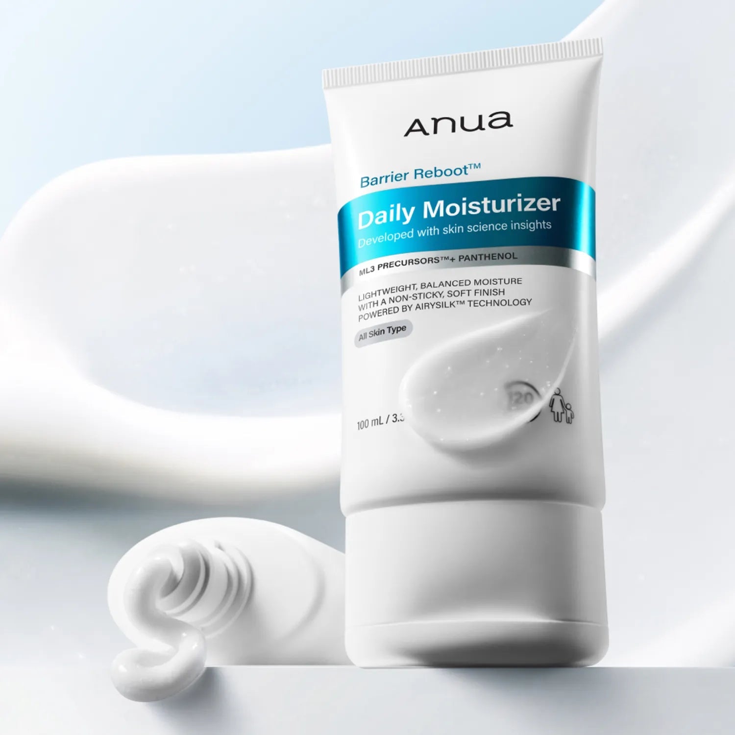 [Anua] Barrier Reboot Daily Moisturizer (100ml) - Palace Beauty