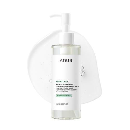 [ANUA] HEARLEAF PORE CONTROL CLEANSING OIL MILD 200ml - Palace Beauty
