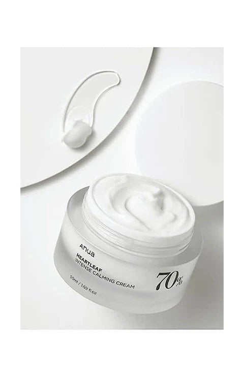 [Anua] Heartleaf 70% Intense Calming Cream (50ml/1.69 fl.oz) - Palace Beauty