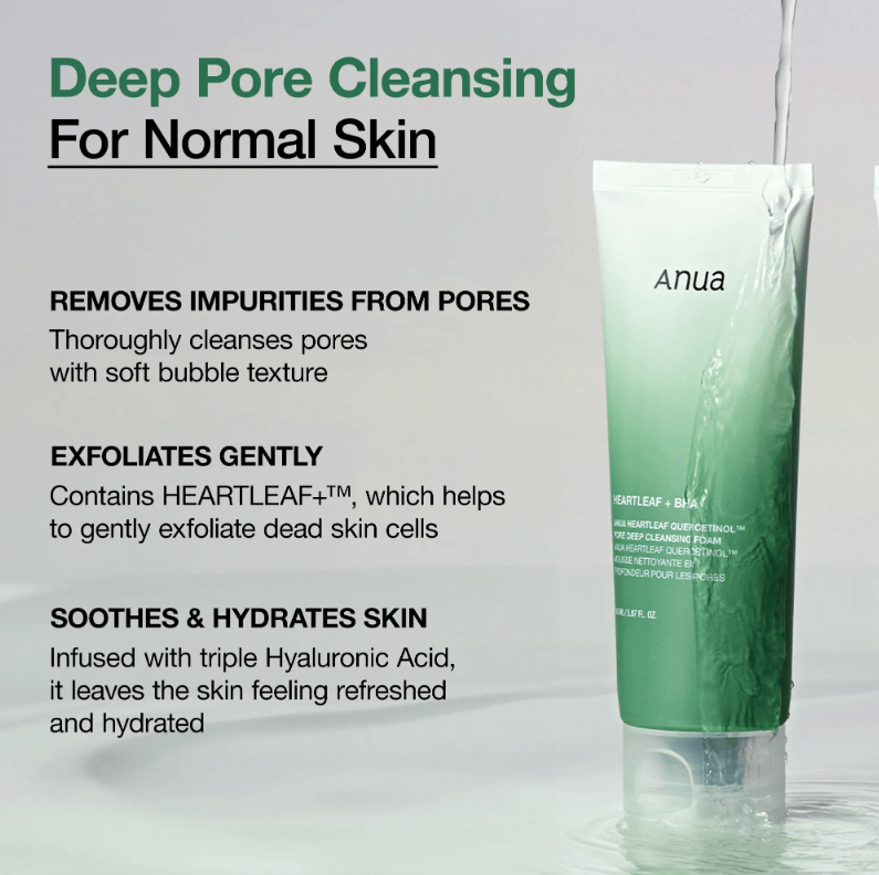 Anua Heartleaf Quercetinol Pore Deep Cleansing Form - Palace Beauty