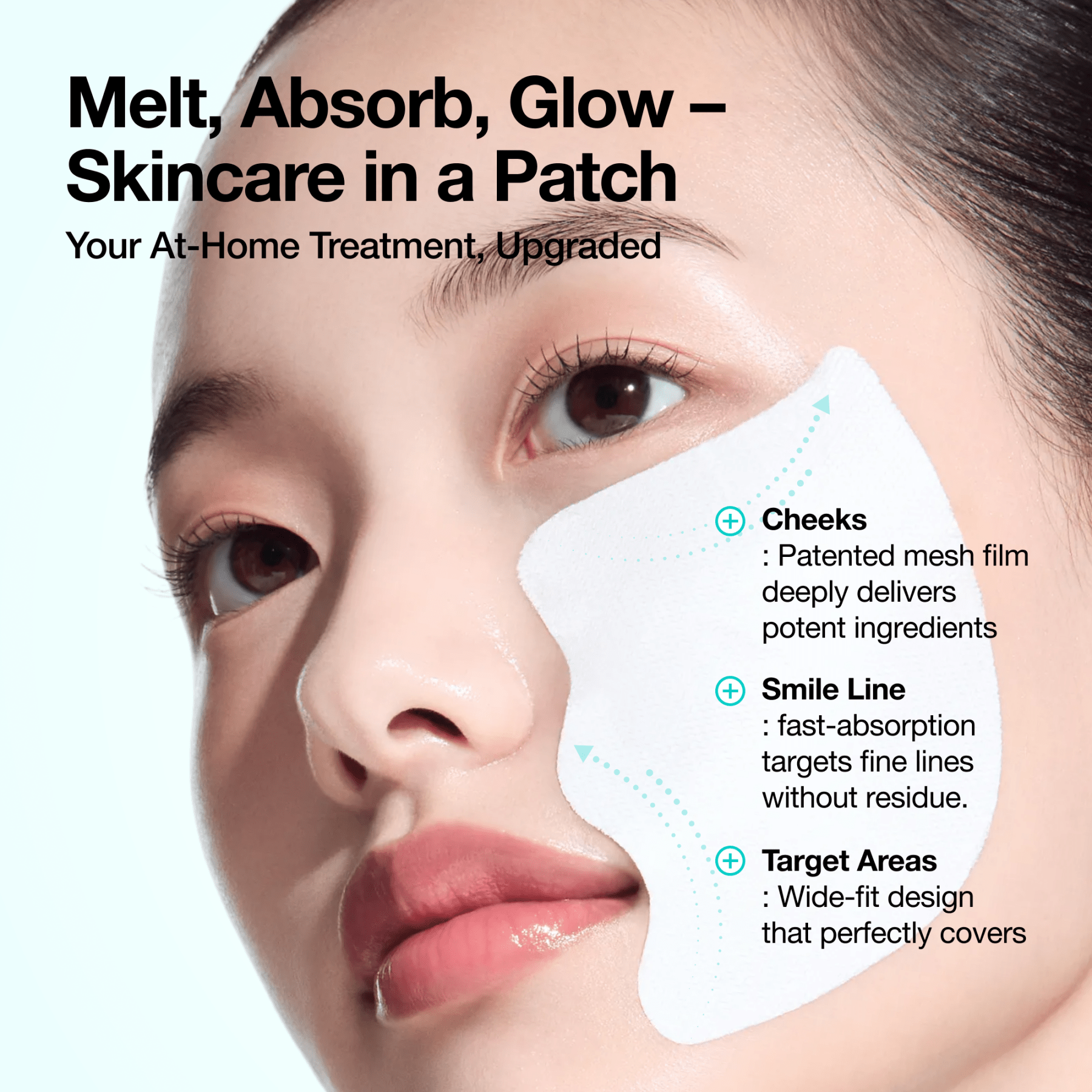 [Anua] PDRN Collagen Melting Patch For Glass Skin 4P - Palace Beauty