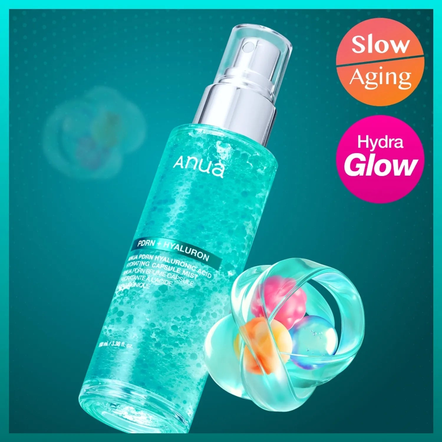 [Anua] PDRN Hyaluronic Acid Hydrating Capsule Mist 100ml - Palace Beauty