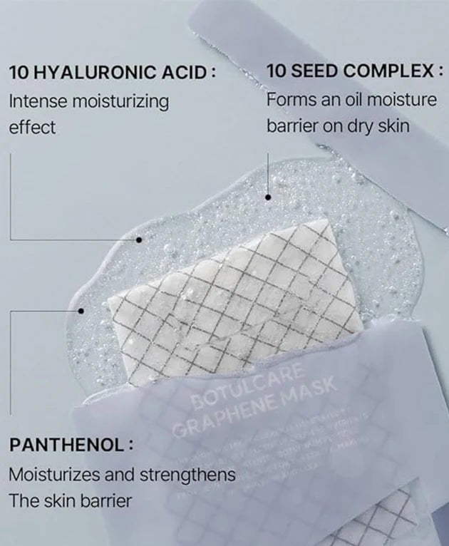 [AROCELL] Botulcare Graphene Mask 1pc or 1bpx(5pcs) - Palace Beauty