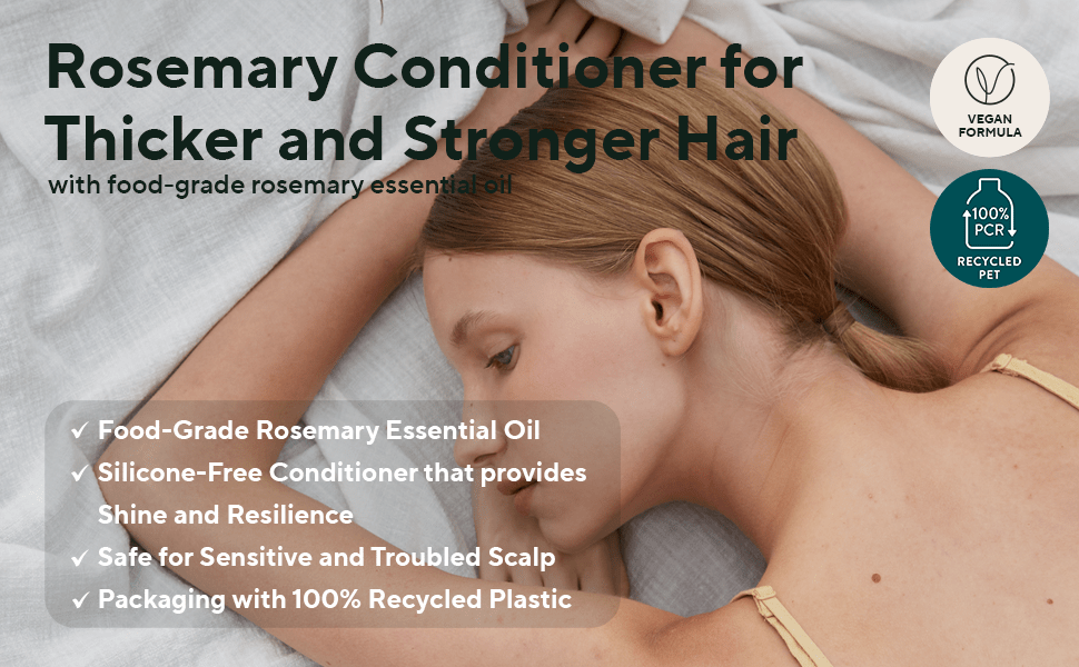 [AROMATICA] Rosemary Hair Thickening Conditioner 180ml - Palace Beauty
