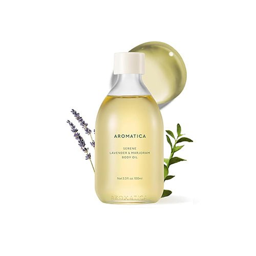 [AROMATICA] Serene Body Oil Lavender & Marjoram 100ml - Palace Beauty