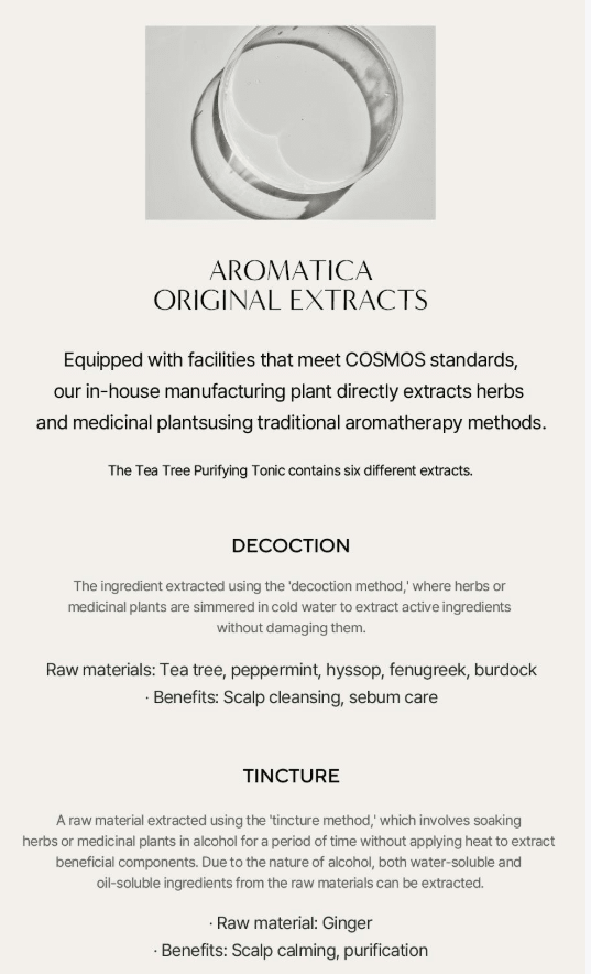 [AROMATICA] Tea Tree Purifying Tonic 100mL - Palace Beauty