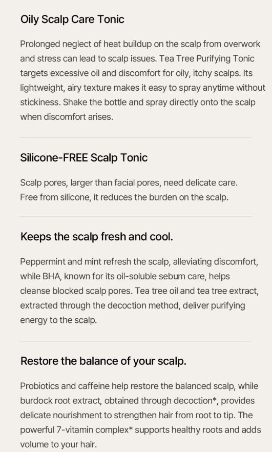 [AROMATICA] Tea Tree Purifying Tonic 100mL - Palace Beauty