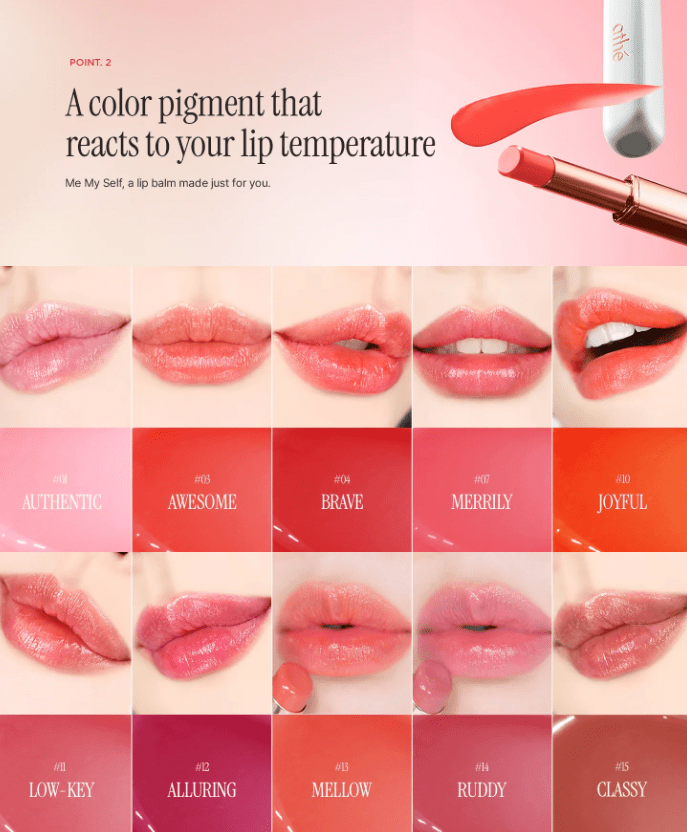 [athe] Authentic Lip Balm 3.4g - Palace Beauty