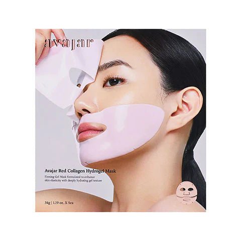 [avajar] Red Collagen Hydrogel Mask - Palace Beauty