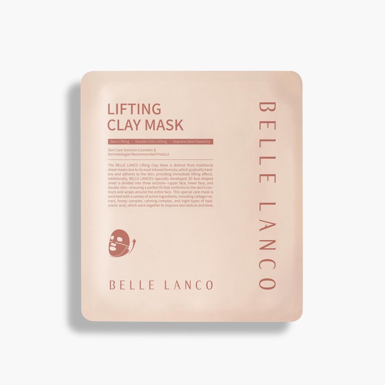 [Belle Lanco] Lifting Clay Mask 1pc or 1box(4pcs) - Palace Beauty
