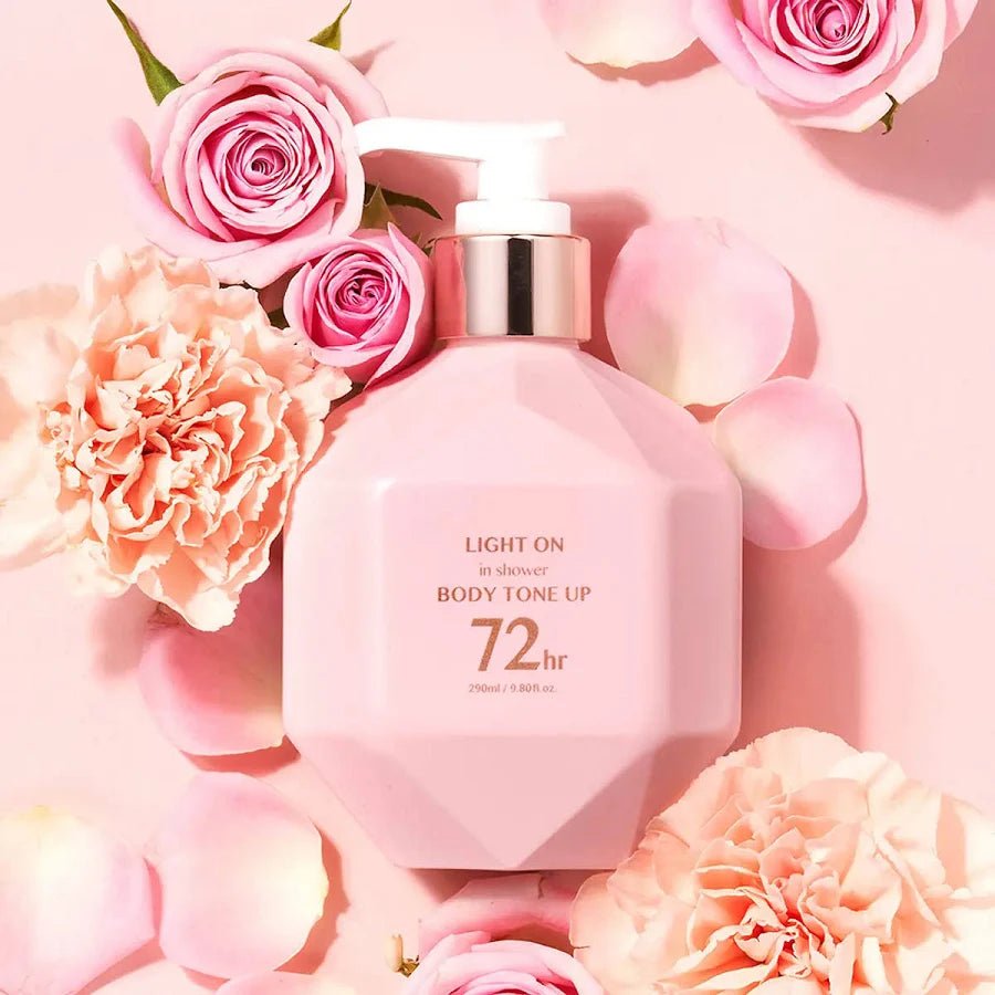 [B.O.M] LIGHT ON in Shower Body Tone up 72hr (290ml) - Palace Beauty