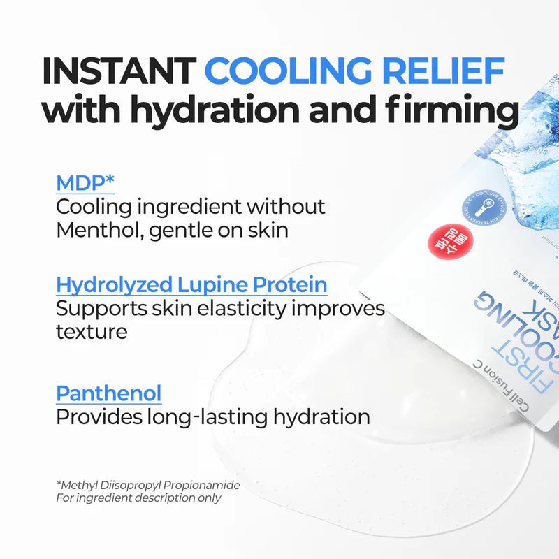 [Cell Fusion C] Post α First Cooling Mask 1pc or 1box(5pcs) - Palace Beauty