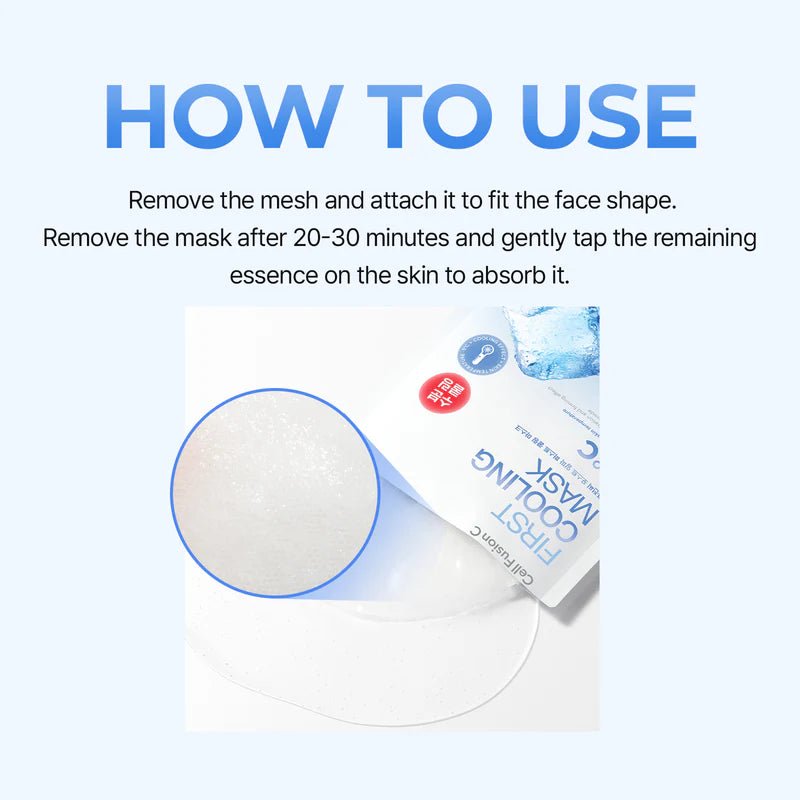[Cell Fusion C] Post α First Cooling Mask 1pc or 1box(5pcs) - Palace Beauty