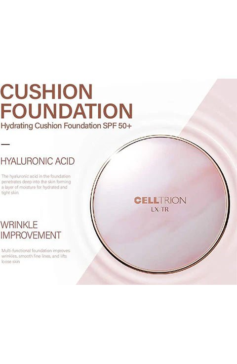 [CELLTRION] CELLCURELX:TR Water Layering Cushion SPF50+/pa+++ - Palace Beauty