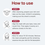 [Centellian24] Madeka Derma Mask Sheet II 100% cotton sheet (1pc or 1box(10pcs) - Palace Beauty