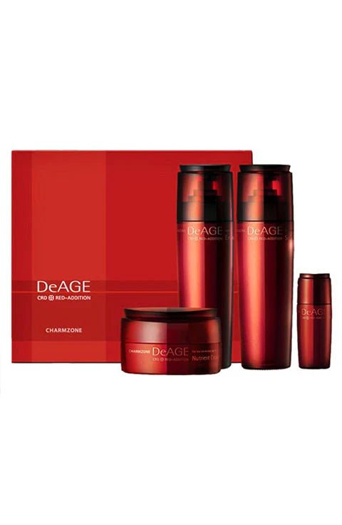 [CHARMZONE] DeAge Red Addition 3pcs Set (buy1 & get1 free) - Palace Beauty