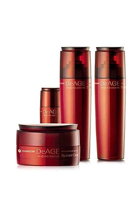 [CHARMZONE] DeAge Red Addition 3pcs Set (buy1 & get1 free) - Palace Beauty