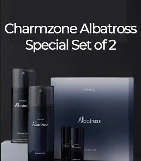[CHARMZONE] Topnews Albatross Double Set (toner&lotion) X2 Buy 1 Get 1 Free! - Palace Beauty