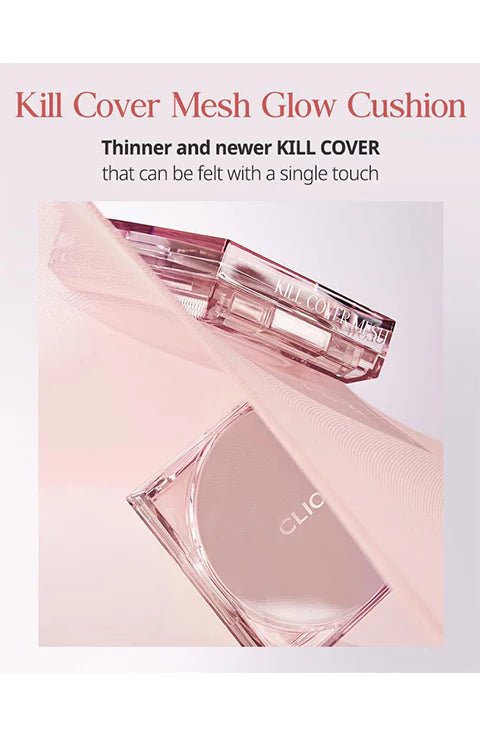 [CLIO] Kill Cover Mesh Glow Cushion (15g/0.53fl.oz + Refill) - Palace Beauty