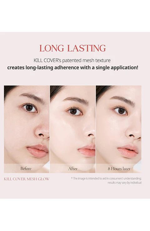 [CLIO] Kill Cover Mesh Glow Cushion (15g/0.53fl.oz + Refill) - Palace Beauty