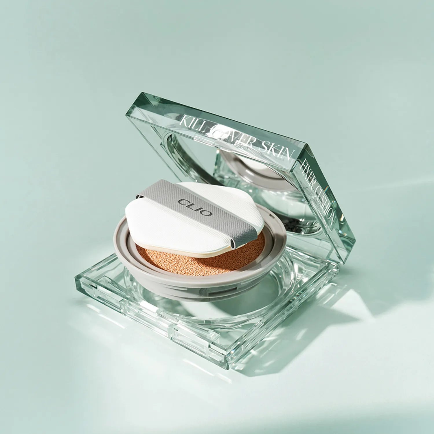 [CLIO] Kill Cover Skin Fixer Cushion +refill (15g/0.52oz) - Palace Beauty