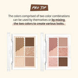 [CLIO] Pro Eye Palette Mini (02 Rosy Haze) - Palace Beauty