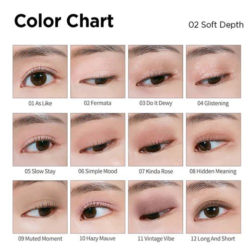 [CLIO] Shade & Shadow Palette (2 colors) - Palace Beauty