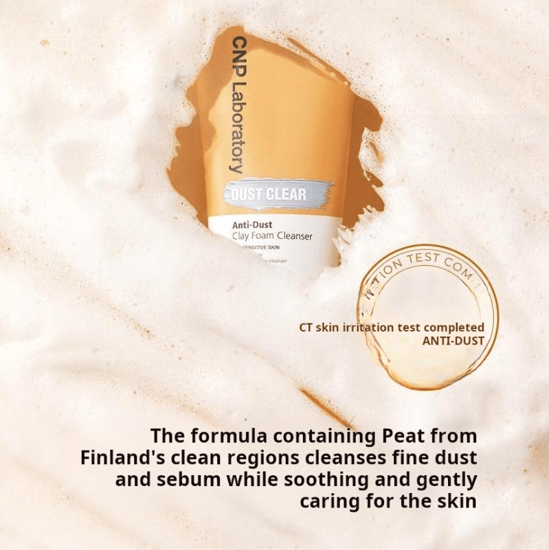 [CNP] Anti - Dust Clay Foam Cleanser 150mL - Palace Beauty