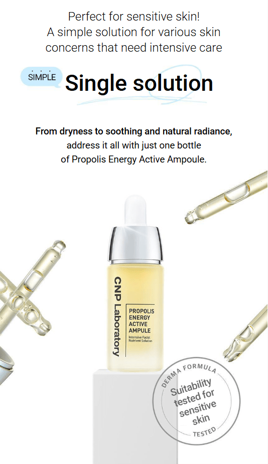 CNP Propolis Energy Active Ampule 15mL - Palace Beauty