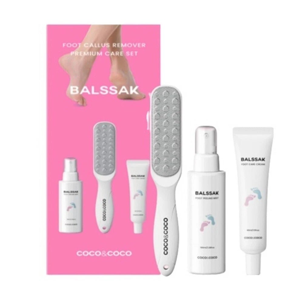 [COCO & COCO] BALSSAK Foot Callus Remover Premium Care Set - 1set - Palace Beauty