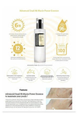 [COSRX] Advanced Snail 96 Mucin Power Essence (100mL/3.38fl.oz) - Palace Beauty