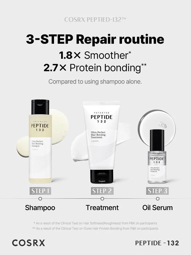 [COSRX] PEPTIDE - 132 Ultra Perfect Hair Bonding Oil Serum (28ml) - Palace Beauty