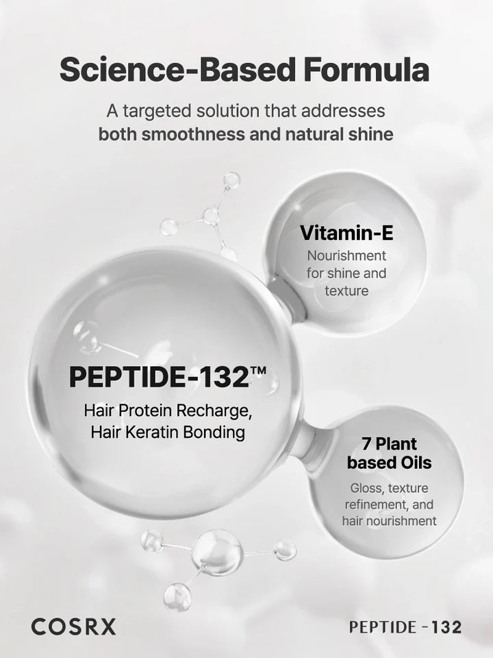 [COSRX] PEPTIDE - 132 Ultra Perfect Hair Bonding Oil Serum (28ml) - Palace Beauty